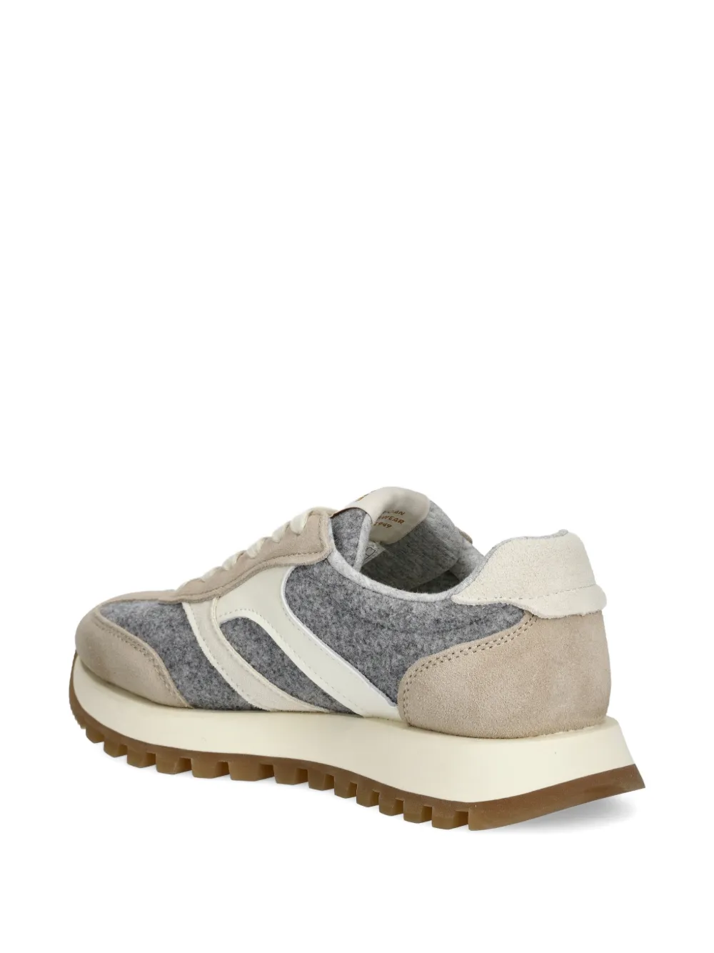 Gant Caffay sneakers met vlakken Beige