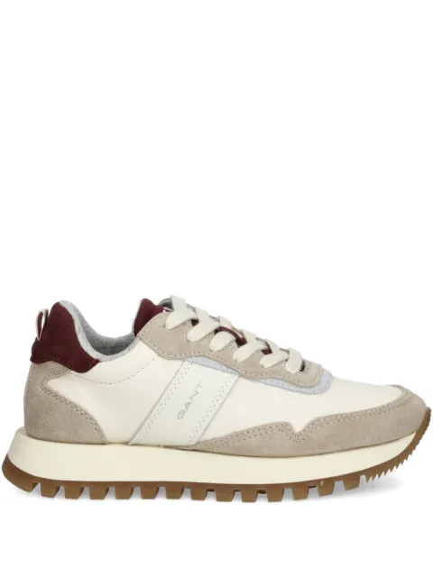 Gant panelled lace-up sneakers
