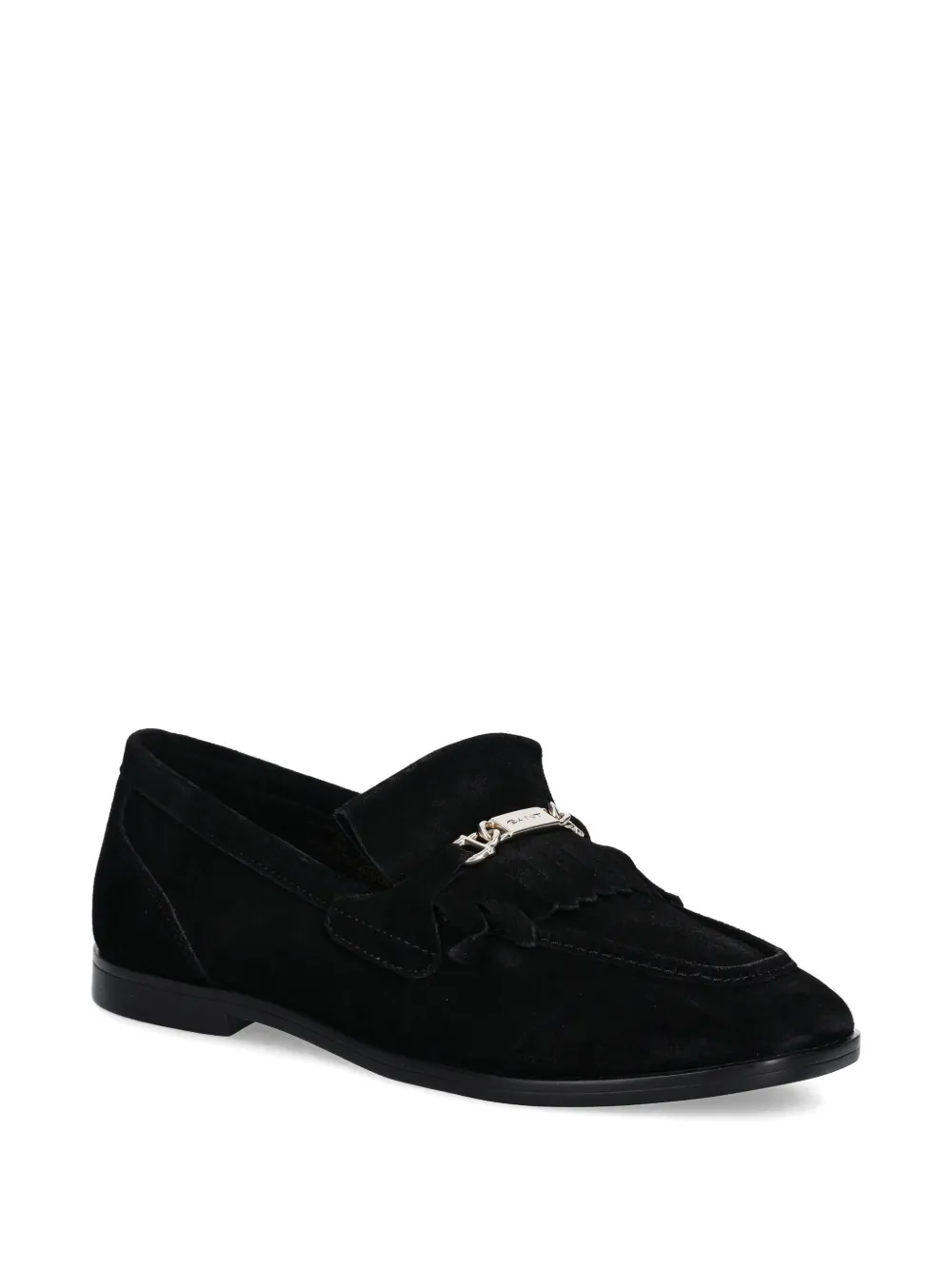  Gant Gimble Fringed Loafers - Black 