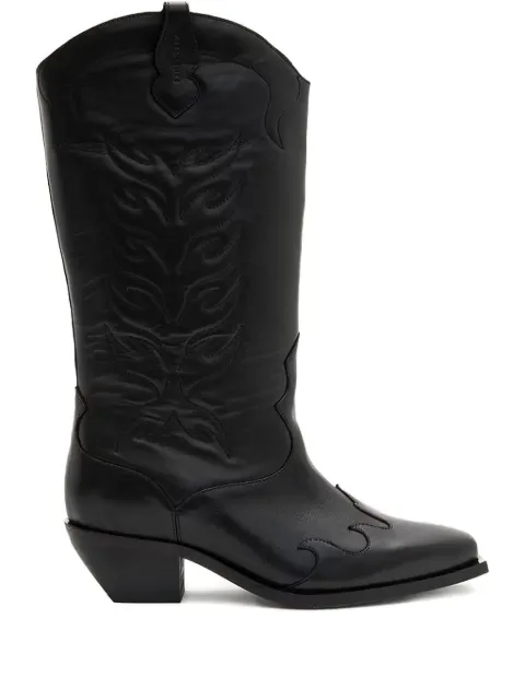AllSaints 470mm Dolly cowboy boots