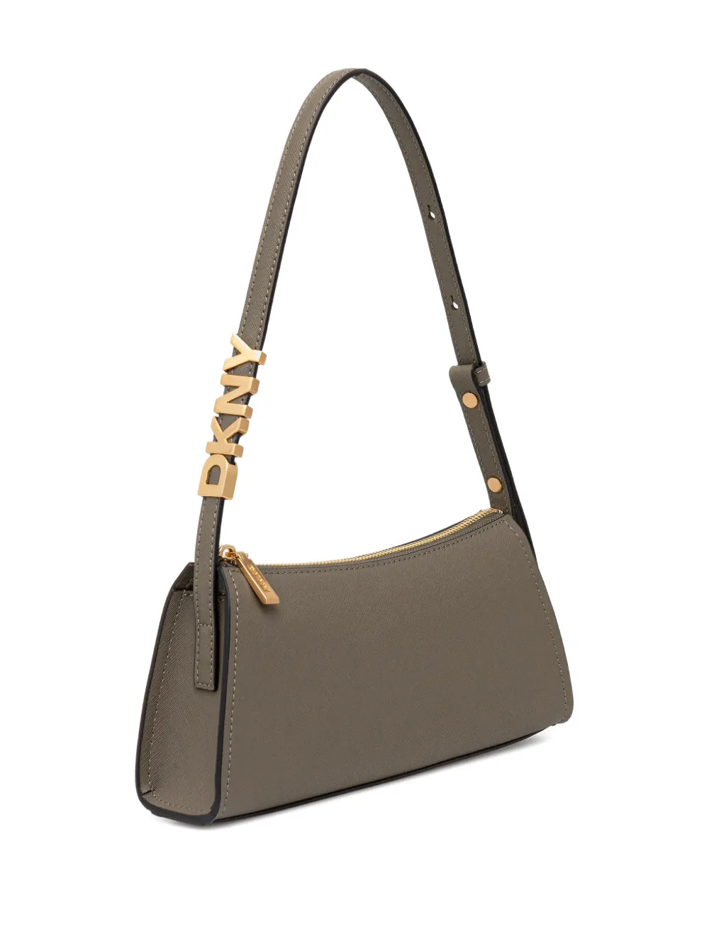 DKNY logo zip tote bag - Bruin