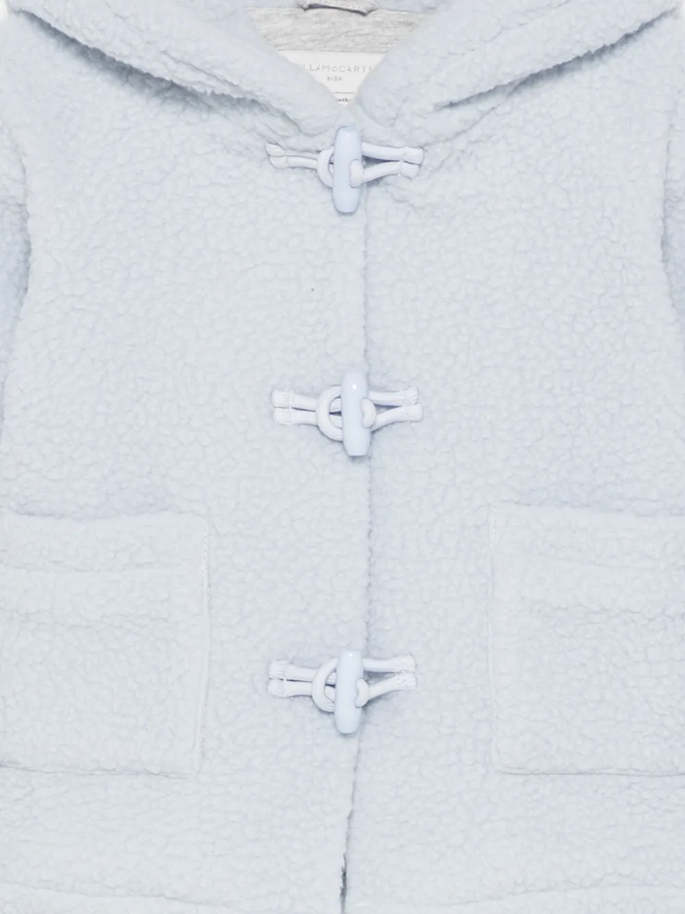 Stella McCartney Kids Jas met capuchon Blauw