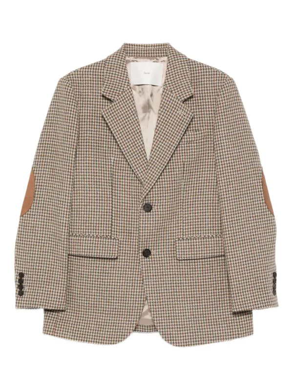DUNST レザージャケット ブラウン FARFETCH JP