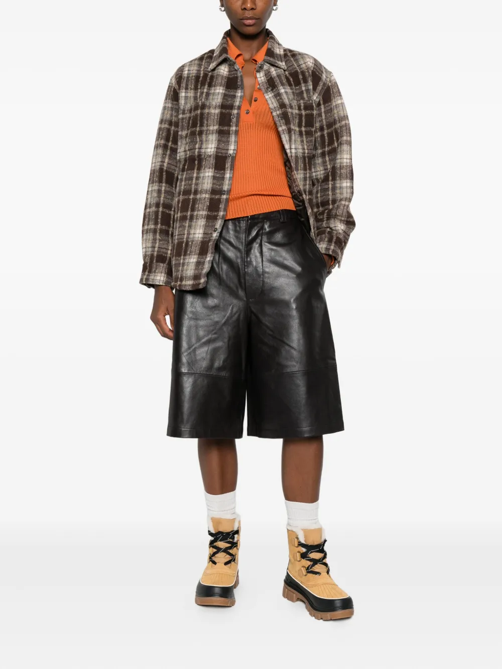 DUNST checked patch-pocket shirt | Women | Image 2