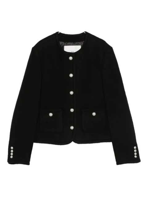 DUNST pearl-button pocketed jacket