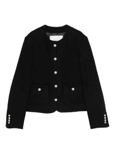 DUNST pearl-button pocketed jacket