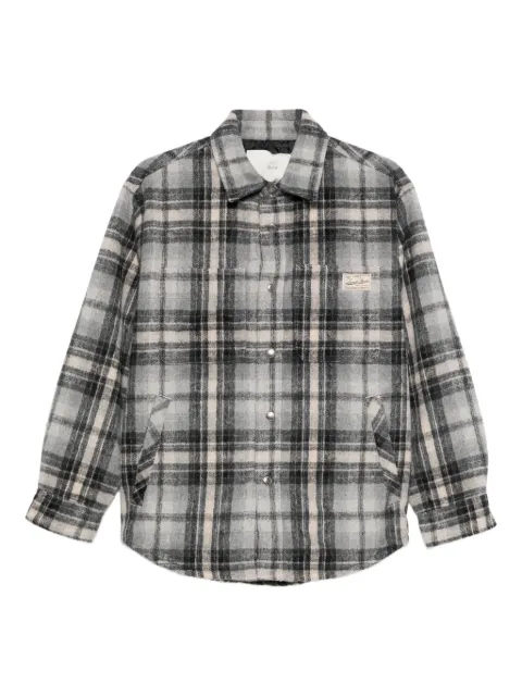 DUNST camisa con estampado de cuadros