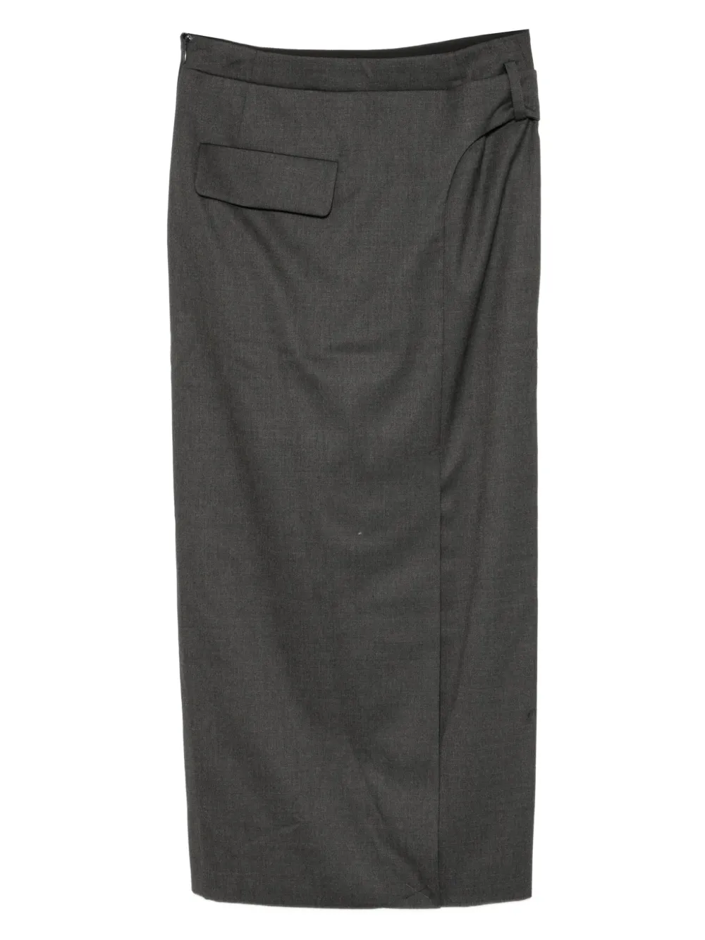 Low Classic Rok met ceintuur - Grijs
