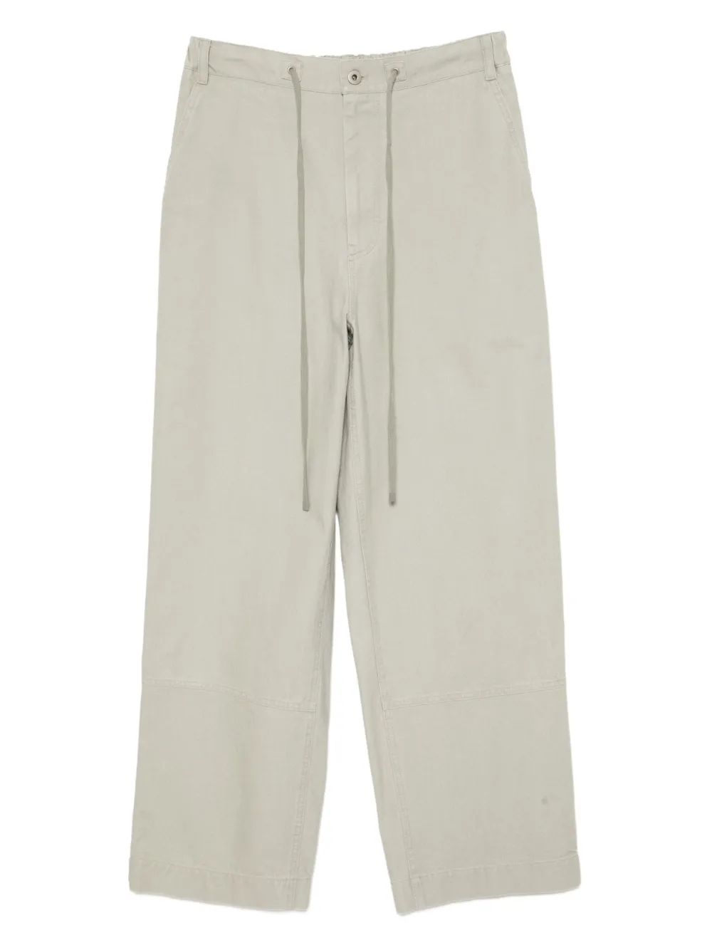 Low Classic washed cotton pants | Green | Image 1