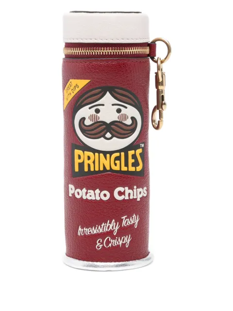 Anya Hindmarch pringles-print zip-top purse