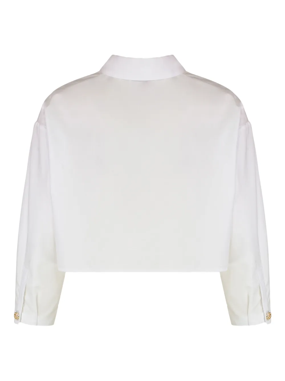 Elisabetta Franchi Uitgesneden blouse - Wit