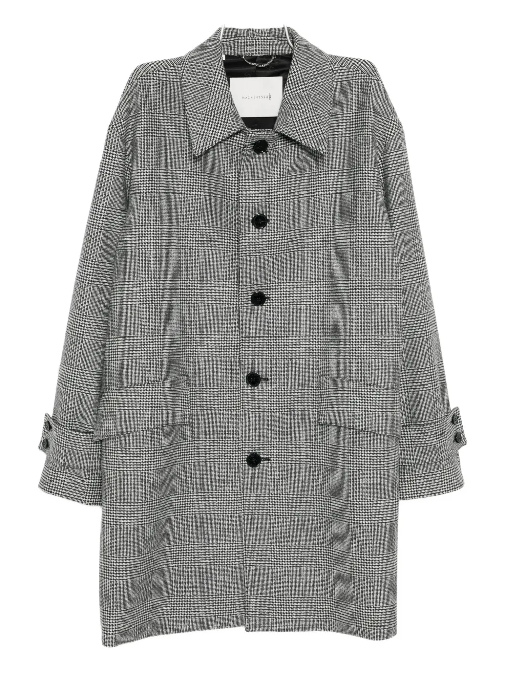 Mackintosh Humbie Coat In Gray