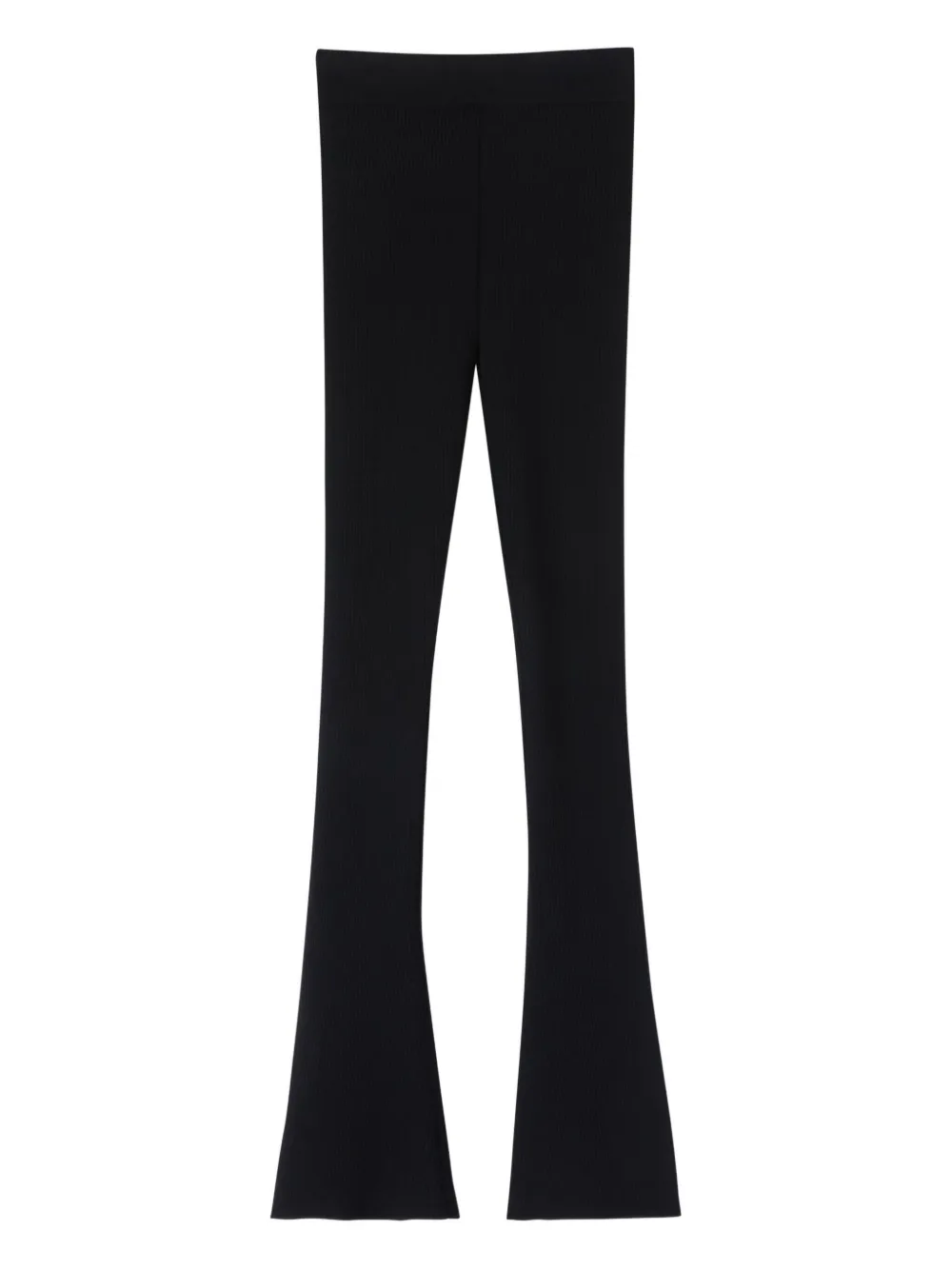 Ermanno Scervino ribbed flare leggings | Black | Image 1