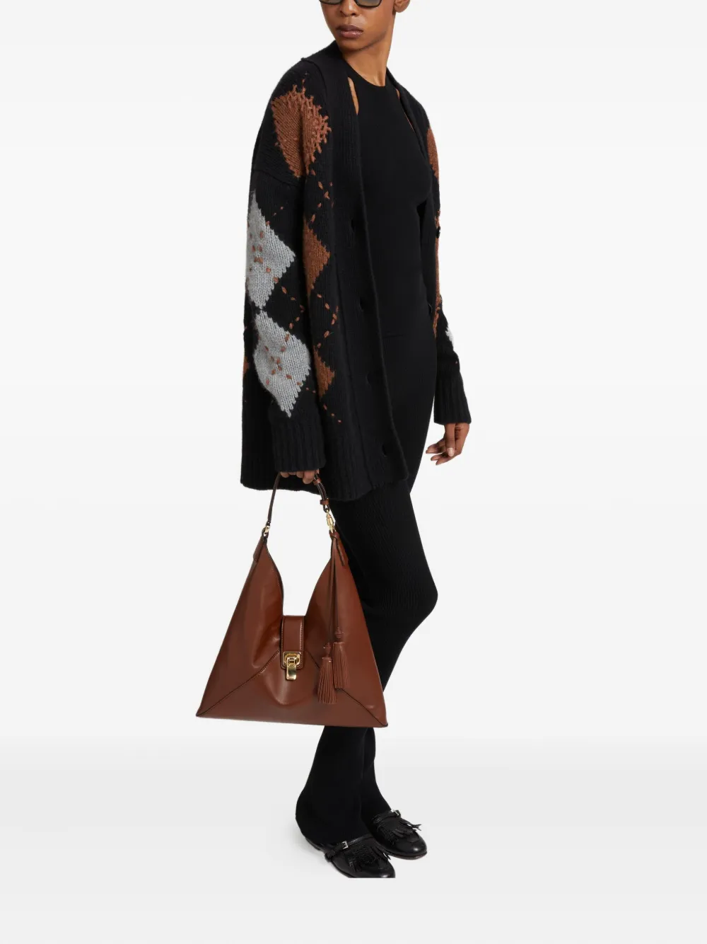 Ermanno Scervino Ribbed Flare Leggings In Black