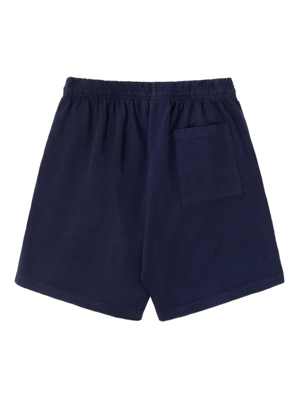Sporty & Rich Play Tennis shorts met geborduurd logo - Blauw