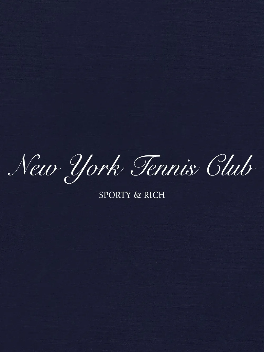 Sporty & Rich Joggingbroek met logodetail Blauw