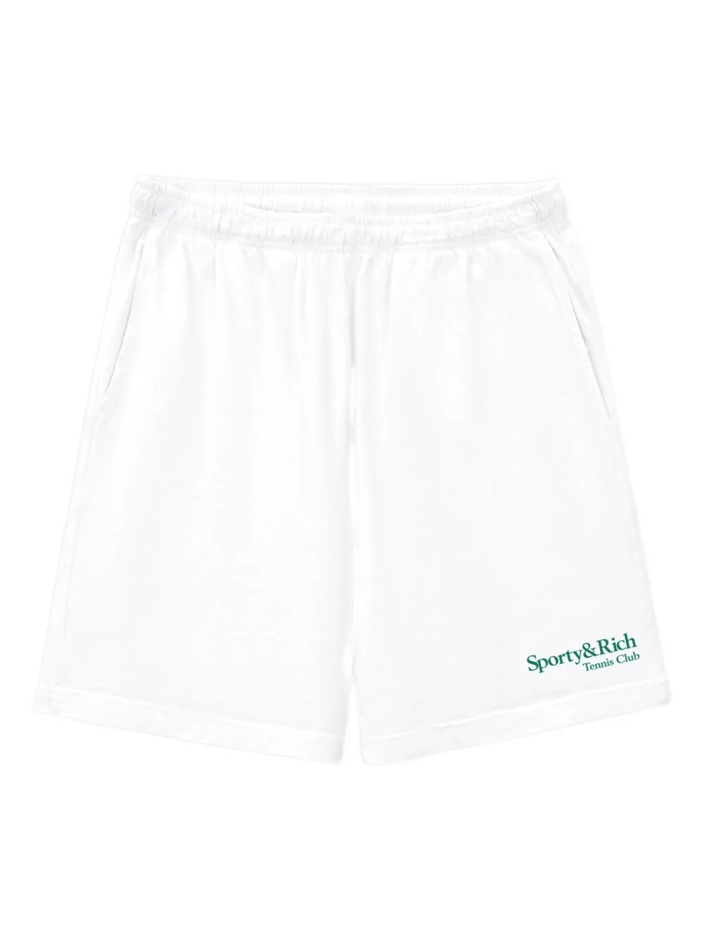 Sporty & Rich logo-detail shorts | White | Image 1