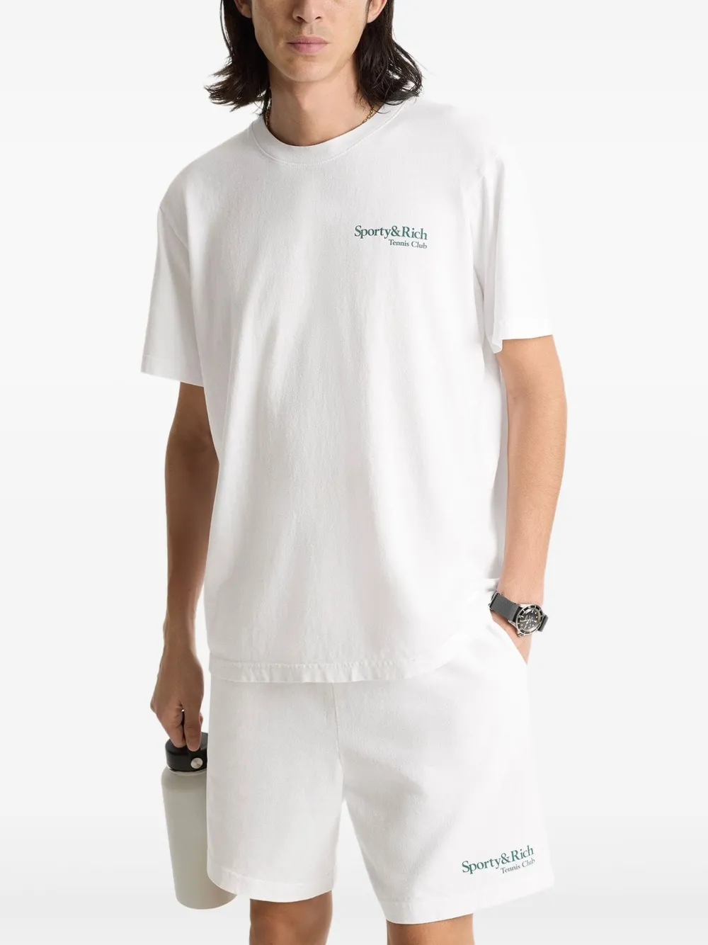 Sporty & Rich logo-detail shorts | Short Shorts | Image 2