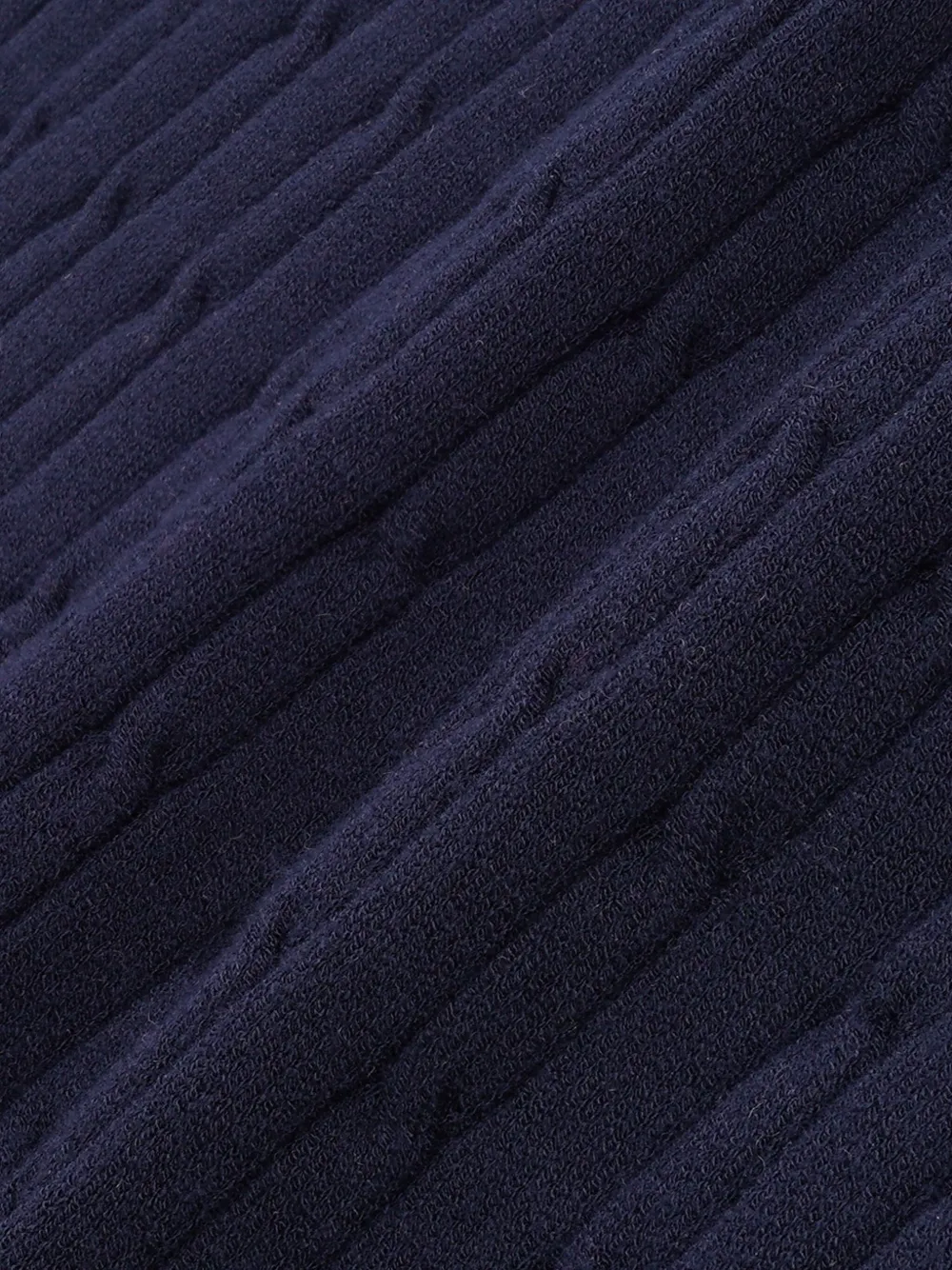 Sporty & Rich Kabelgebreide polotop Blauw