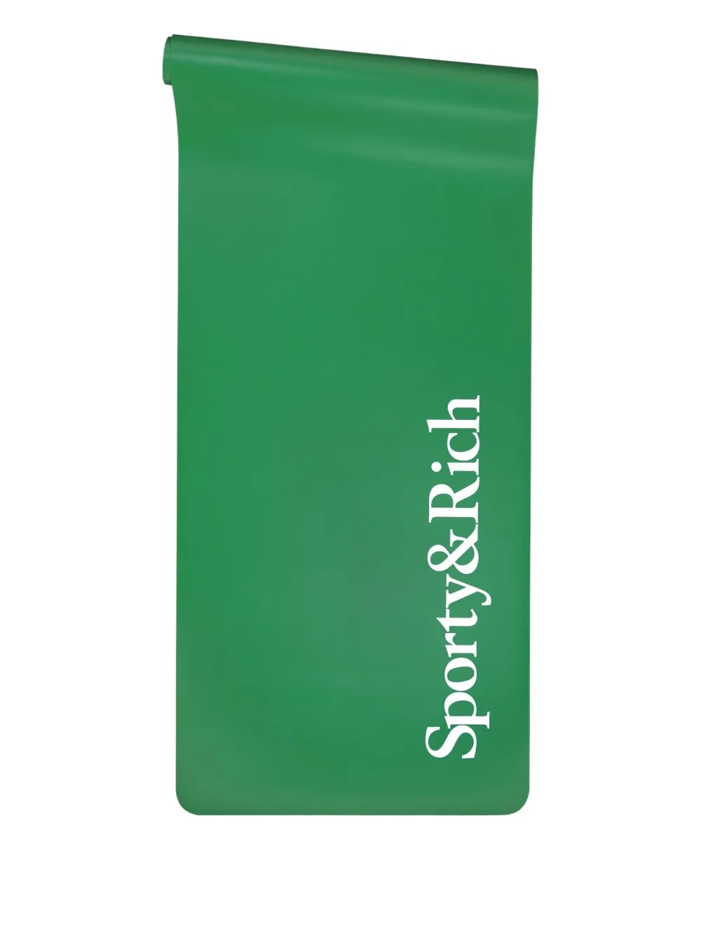 Sporty & Rich Serif Logot logo-print yoga mat | Green | Image 1