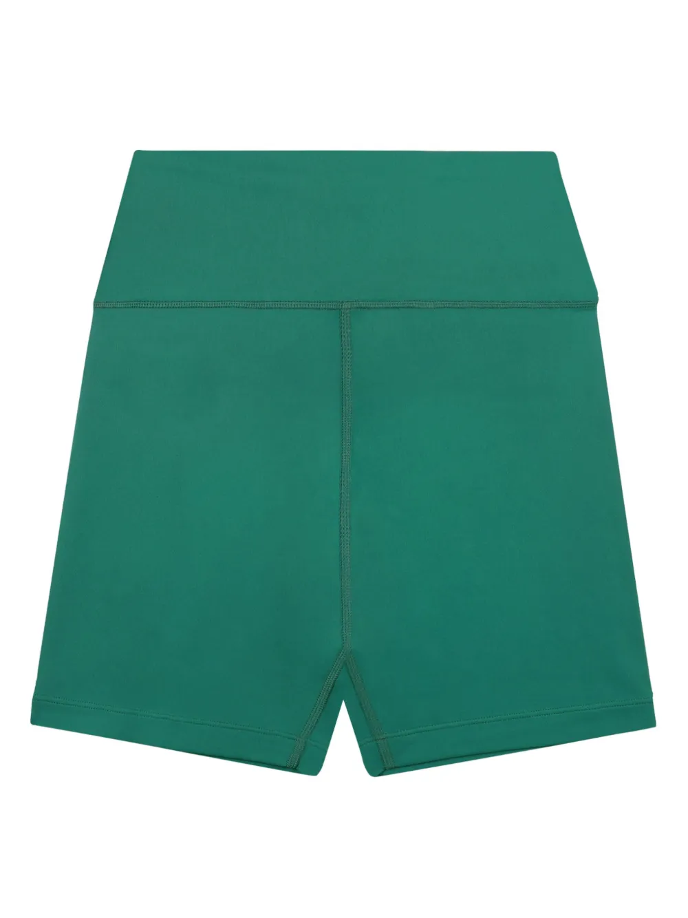 Sporty And Rich Logo-embellished Cycling Shorts In Green