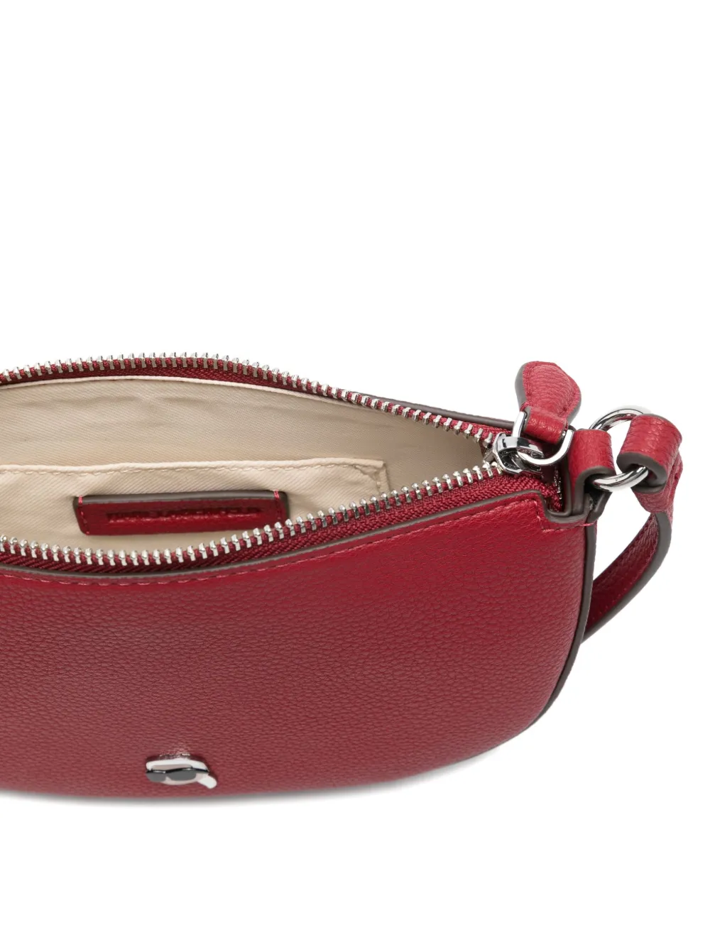 Karl Lagerfeld Logo-patch Cross Body Bag In Red
