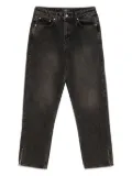 Represent zip-detail jeans - Black