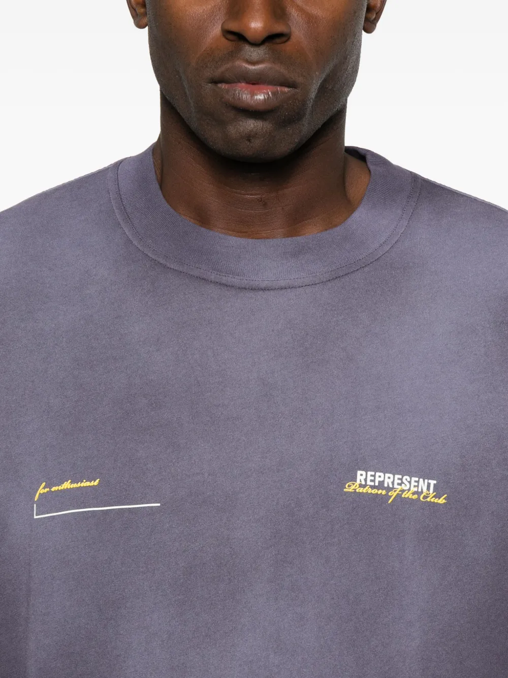 Represent Patron Club T-shirt In Blue