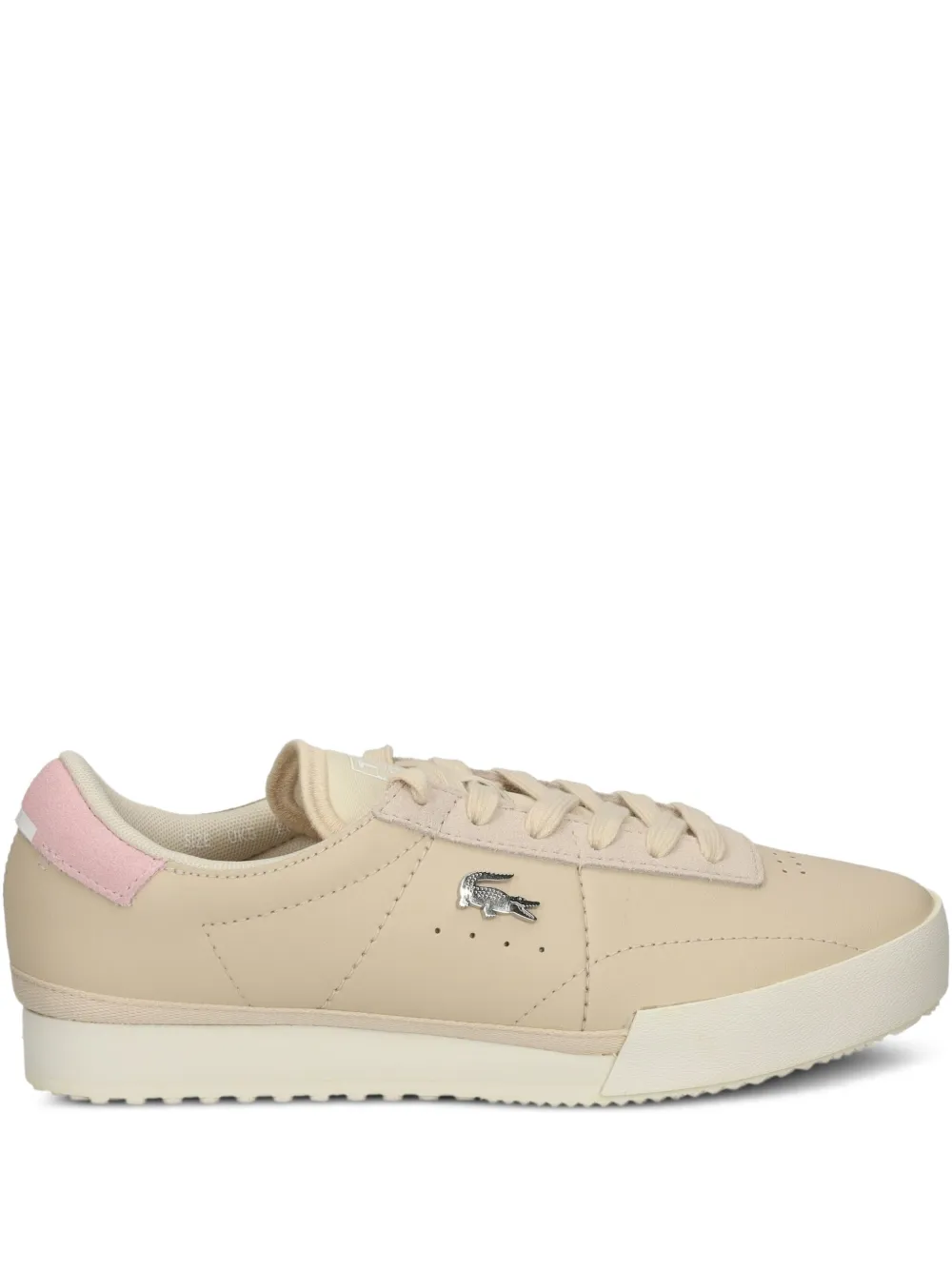 Lacoste Aura leather sneakers Neutrals