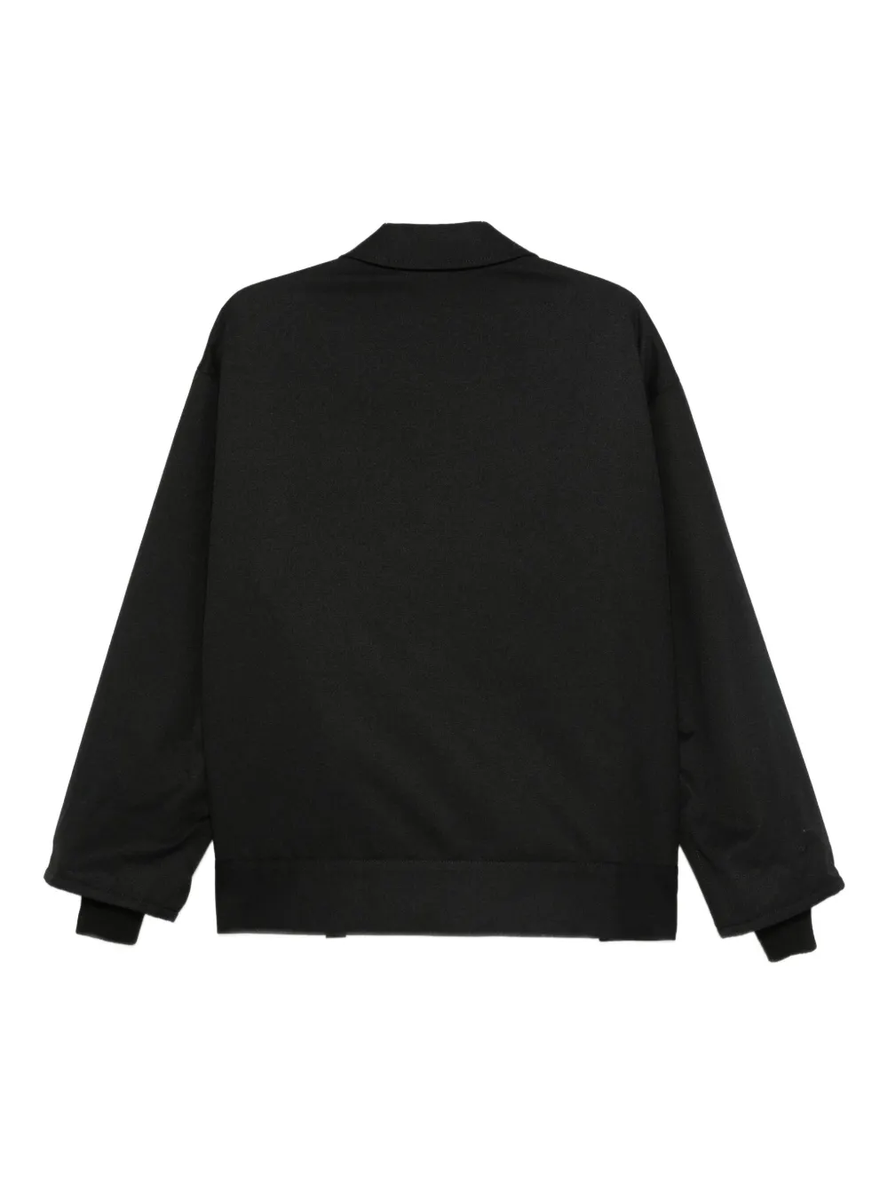 Comme Des Garçons Homme Deux Wool-blend Jacket In Black
