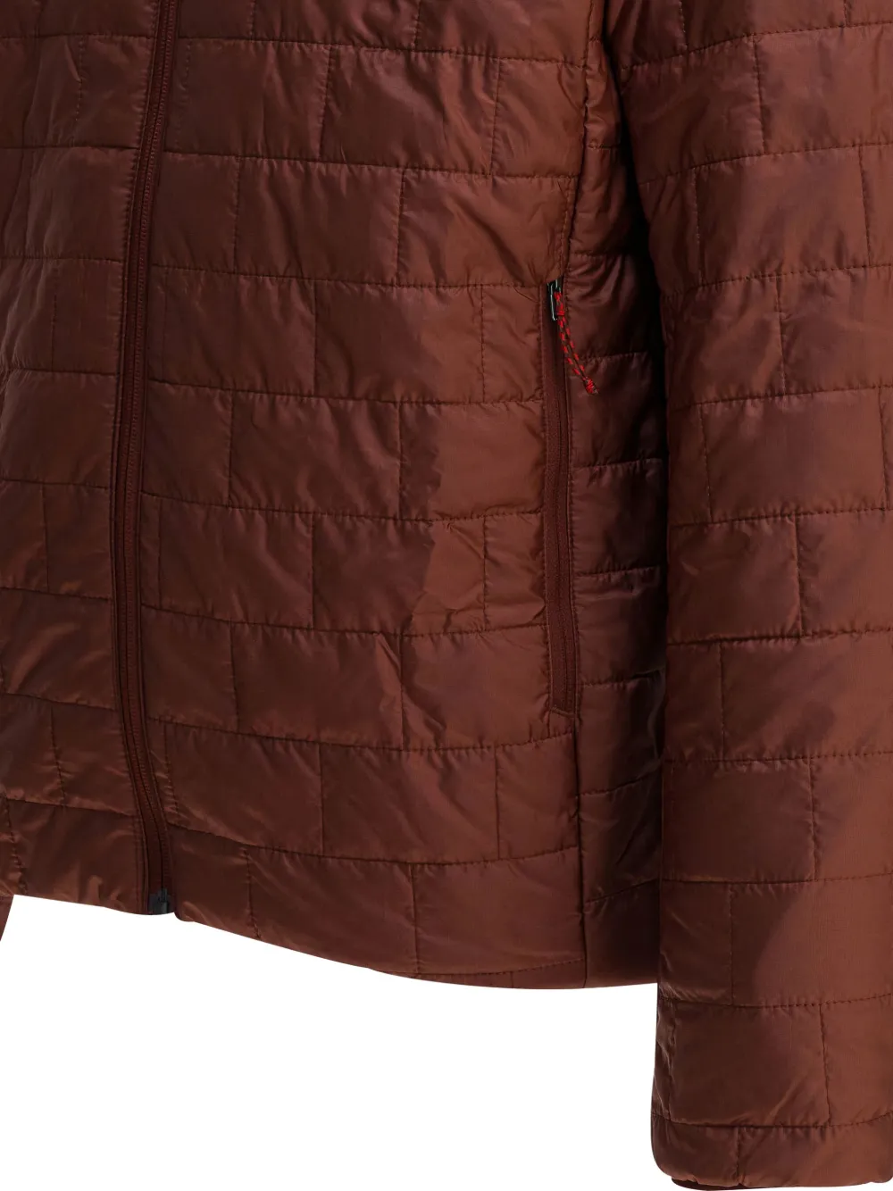 Patagonia Nano gewatteerd jack met rits Rood