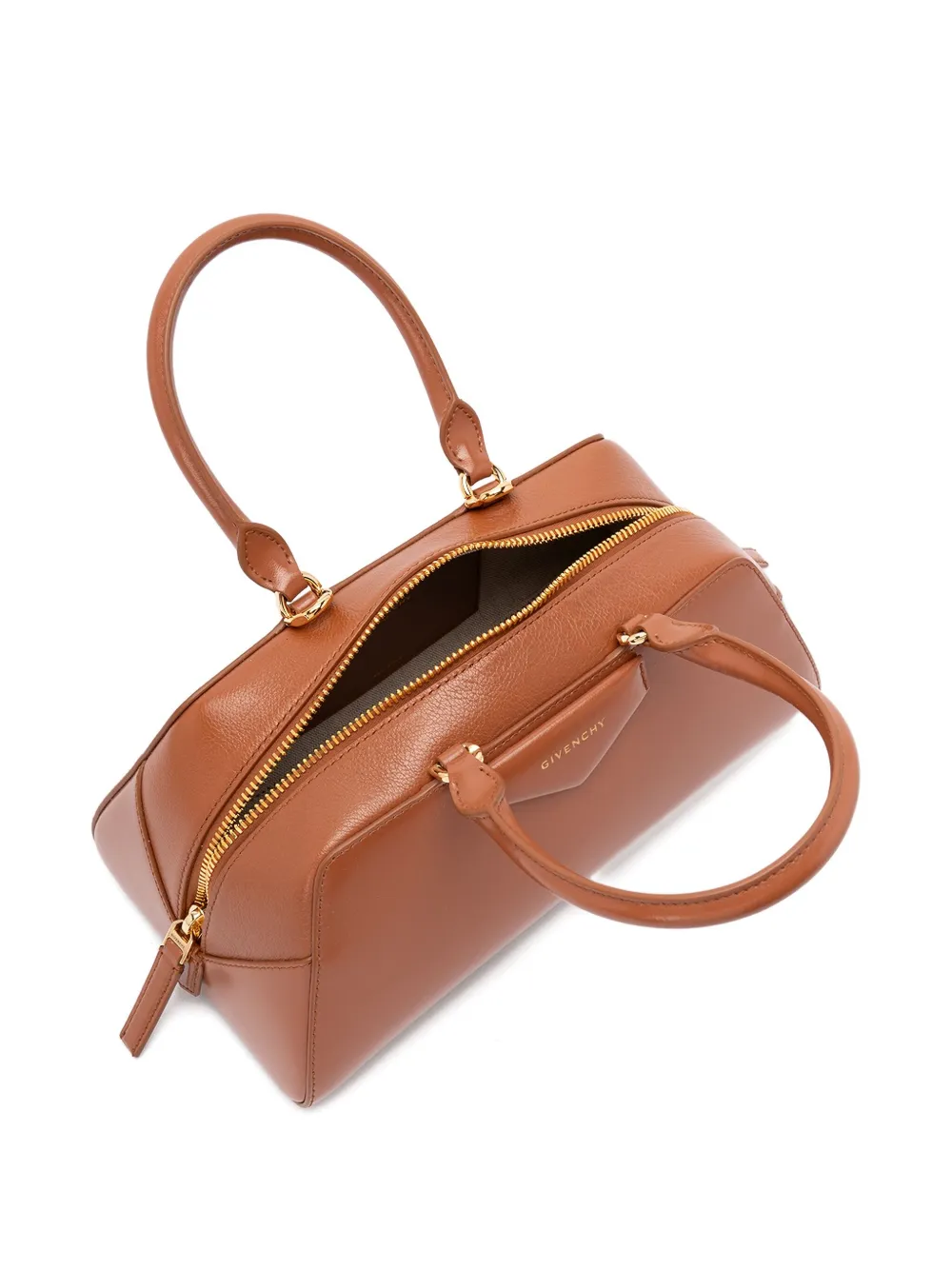 Givenchy Calf Leather Shoulder Bag In Brown