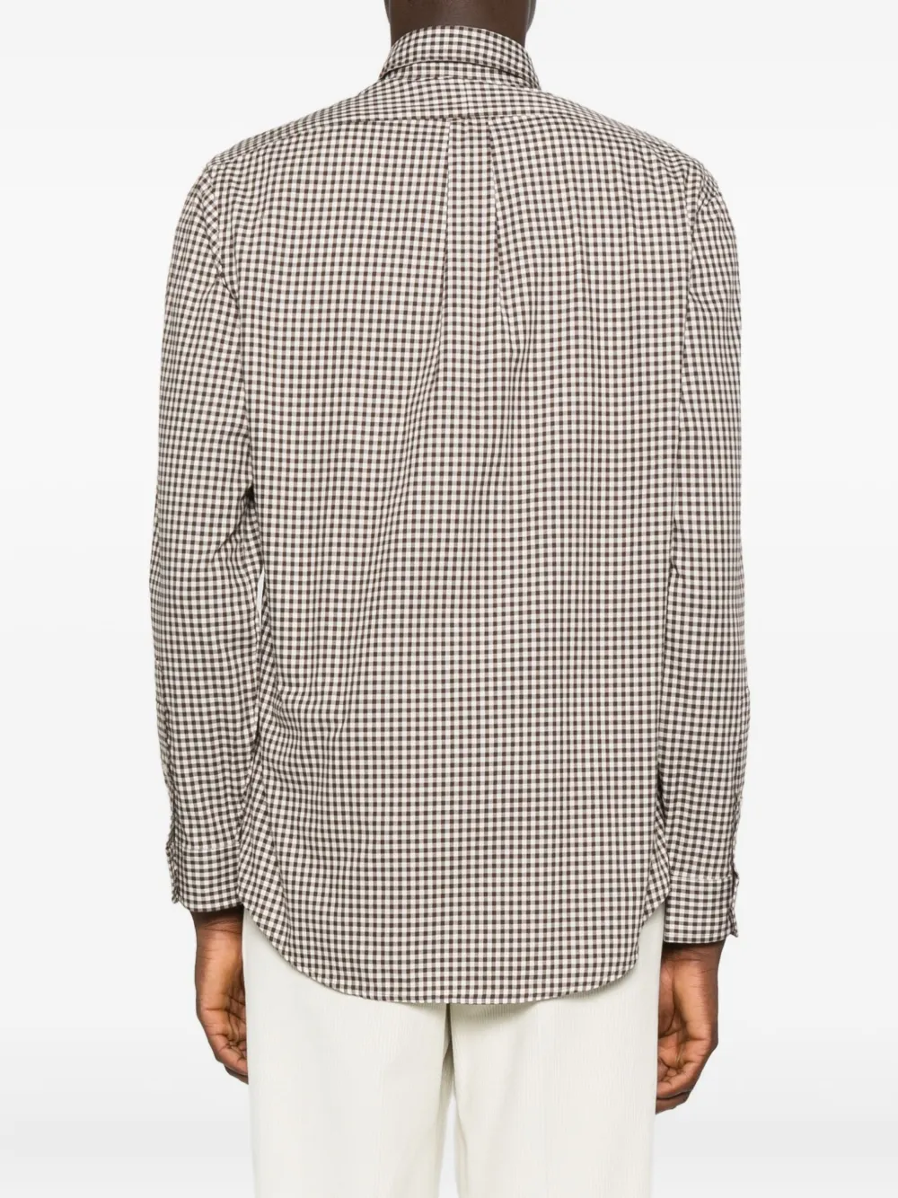 Polo Ralph Lauren Checked Logo-embroidered Shirt In Multi