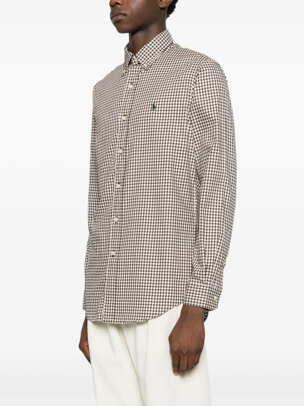 Polo Ralph Lauren Geruit overhemd Bruin