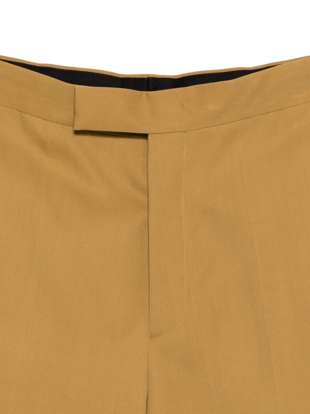 Sapio Gabardine Side-stripe Trousers In Brown