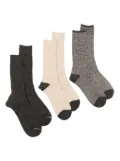 Anonymous Ism Nep American socks (set of three) - Grey
