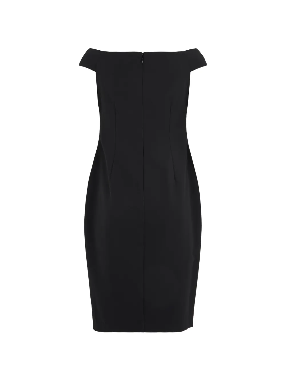Lauren Ralph Lauren Off-shoulder mini-jurk Zwart