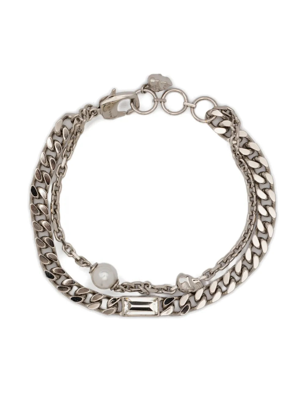 Alexander McQueen chain-link bracelet | Grey | Image 1