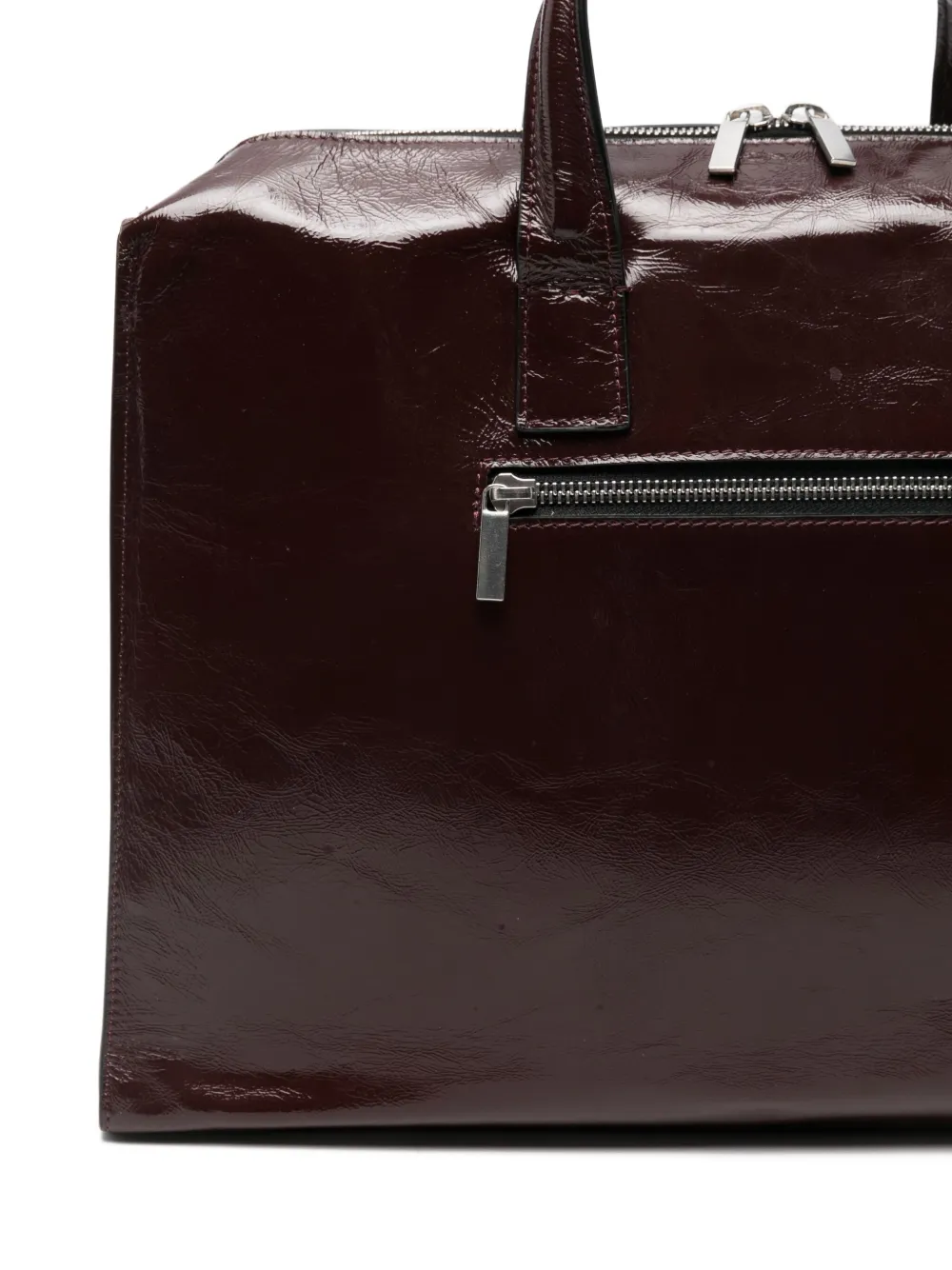 SAPIO Leren shopper Rood