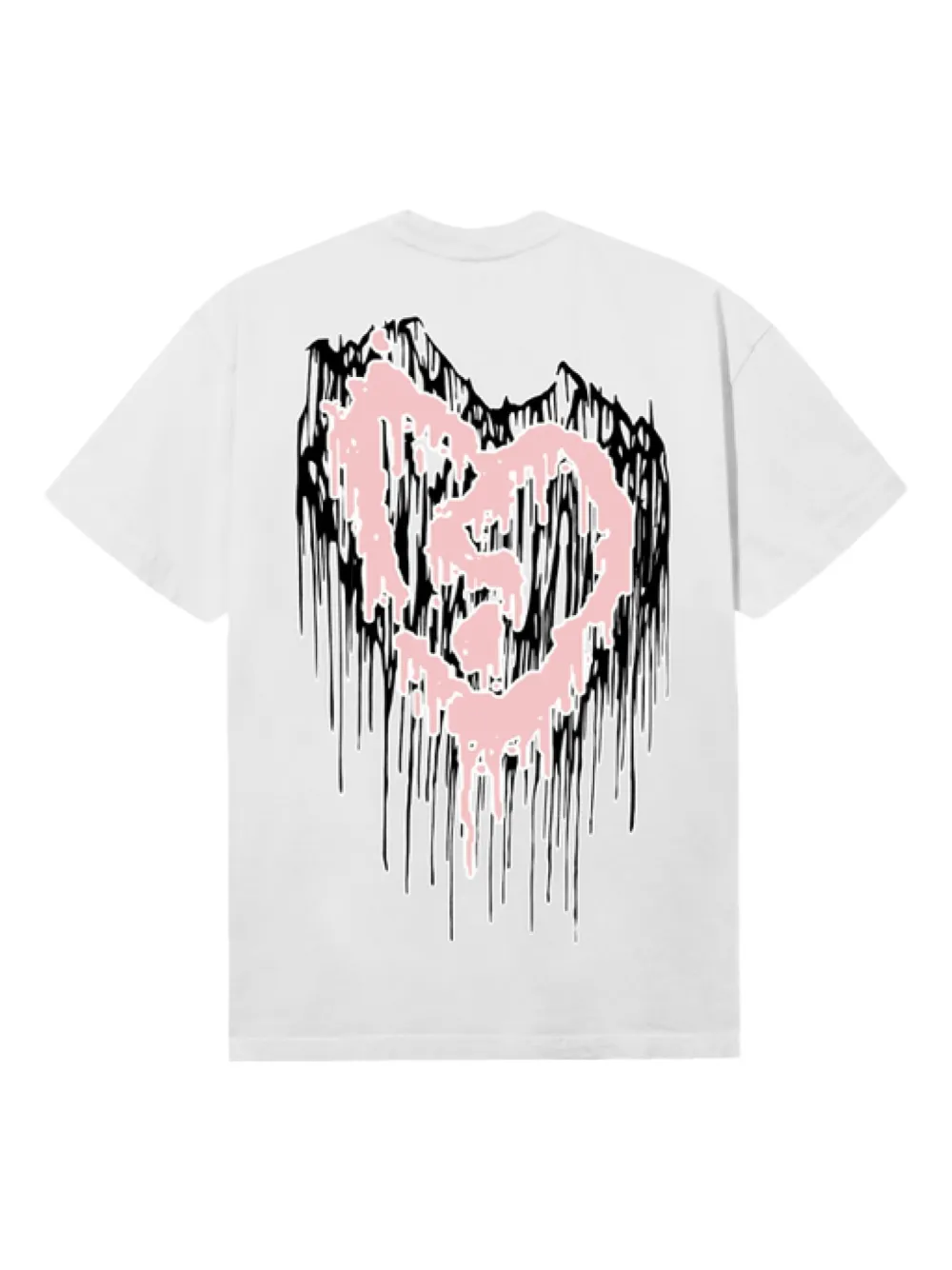 Revenge Jealous Dripping-logo T-shirt In Animal Print
