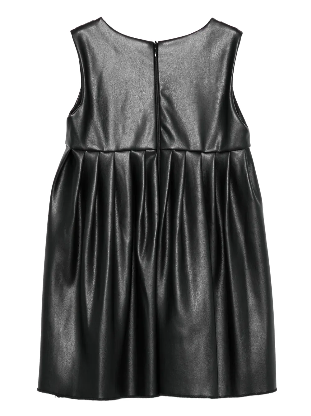 TWINSET Kids pleated leather dress | Girls Party & Special Occasion Dresses | Image 2