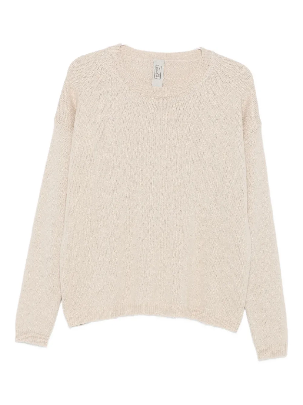 Private 0204 Round-neck Sweater In Neutral