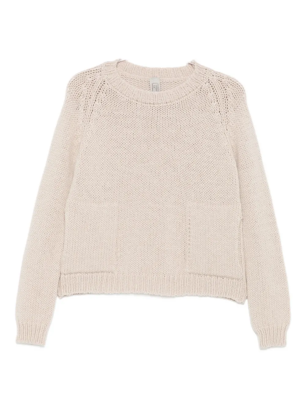 Private 0204 pocket-detail cashmere sweater | Neutrals | Image 1