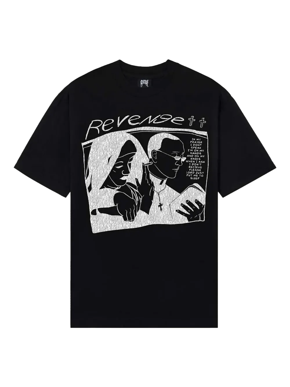 Revenge t-shirt Heaven Sent - Noir Revenge t-shirt Heaven Sent - Noir