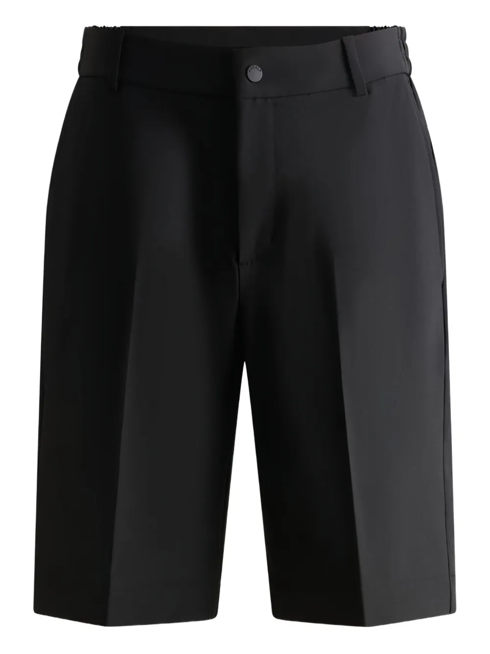 Fusalp Pleated Straight-leg Shorts In Blue
