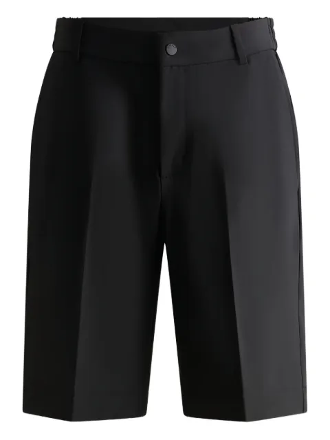 Fusalp pleated straight-leg shorts