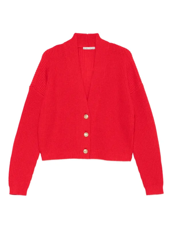 Alice + Olivia V-neck Cardigan | Red | FARFETCH
