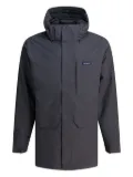 Patagonia logo-patch padded coat - Grey
