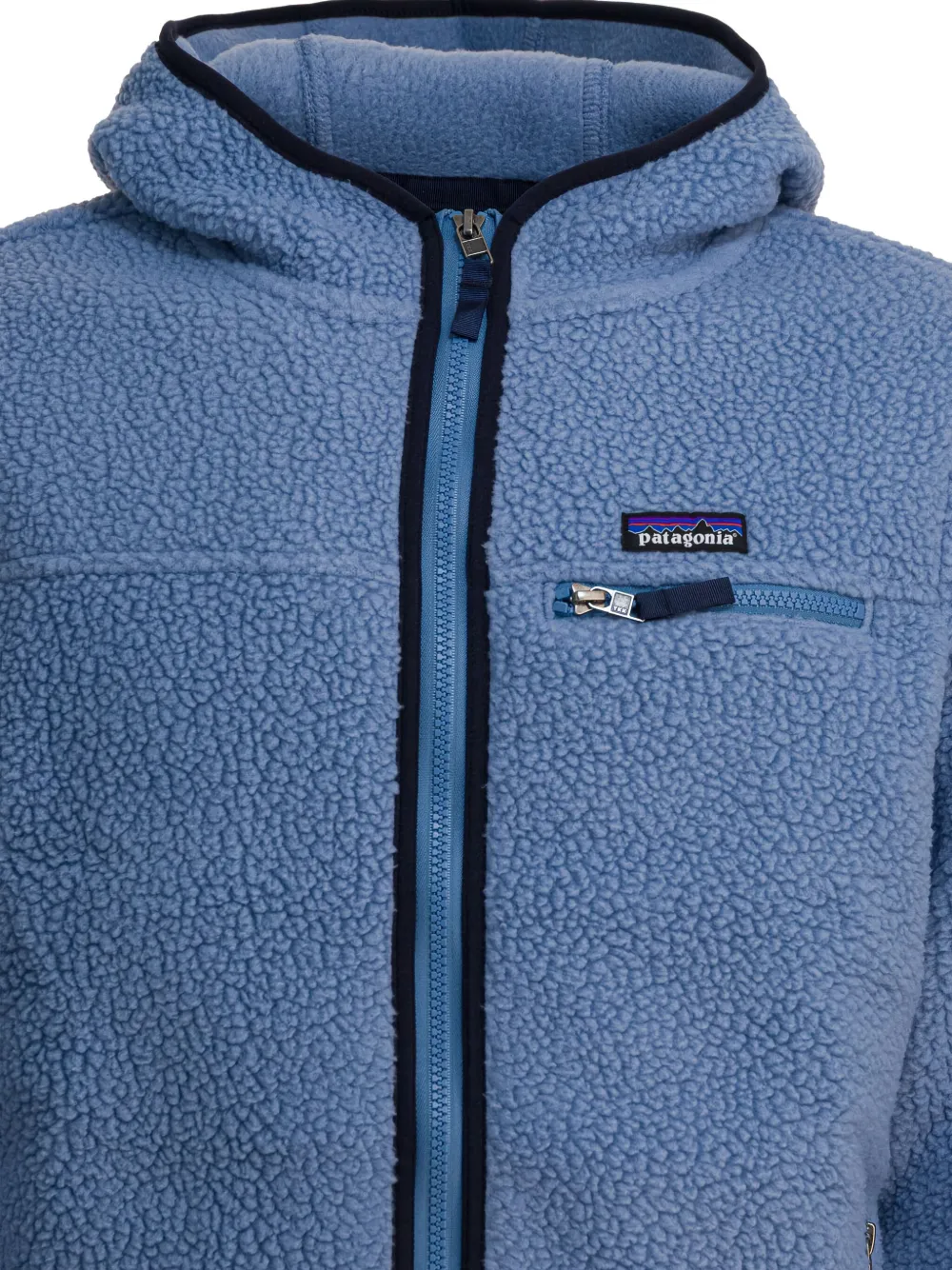 Patagonia Jack met capuchon Blauw