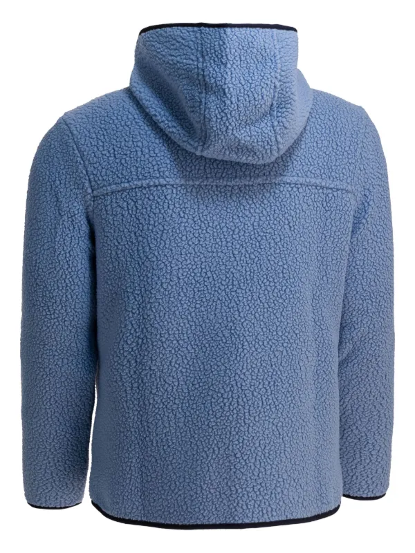 Patagonia Hooded Fleece Jacket Blue FARFETCH AU